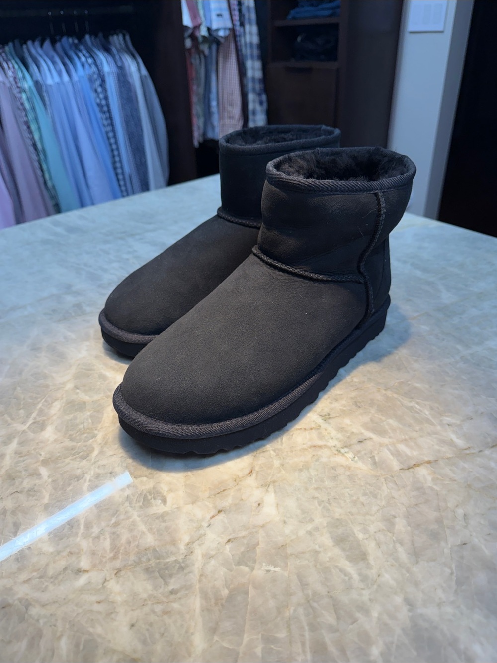 NWOT UGG Classic Mini II - Black - 9